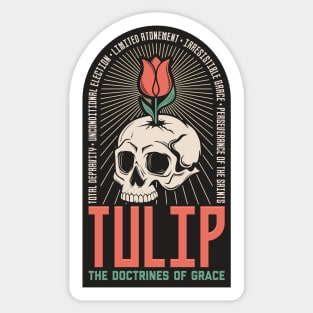 TULIP - The doctrines of grace Sticker